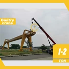 Gantry crane + Fabrikasi Surya patria crane + kapasitas 1-2 Ton 3
