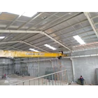 Overhead crane single girder in east java 2