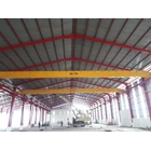 Overhead crane single girder in east java 4